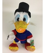 DuckTales Scrooge McDuck Plush 12&quot; Stuffed Animal Toy Vintage 1986 Appla... - $49.45