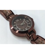 Allude Ladies Watch Copper Tone Metal Band Round Case Women&#39;s Dial New B... - £15.57 GBP
