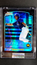 2003 Bowman Chrome Blue Refractor Uncirculated 235 Donald Hood Encased Rookie RC - £3.97 GBP