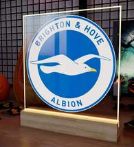 Brighton &amp; Hove Albion FC Logo Night Light - £23.97 GBP