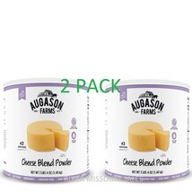 2 PACK - Augason Farms Cheese Blend Powder Emergency Meal Prep Food Survival Can - £66.47 GBP