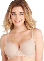 Wacoal 853201 Underwire Lined Lace Finesse Contour T-shirt Bra Size 32D Sand - $32.73