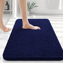 OLANLY Bathroom Rugs 36x24, Extra Soft Absorbent Chenille - £37.21 GBP