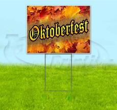 Oktoberfest 18x24 Yard Sign With Stake Corrugated Bandit Usa Business German - £22.72 GBP+