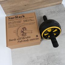 SurRack Abdominal Roller Wheel Wide Stable Core Strengthener - $12.99