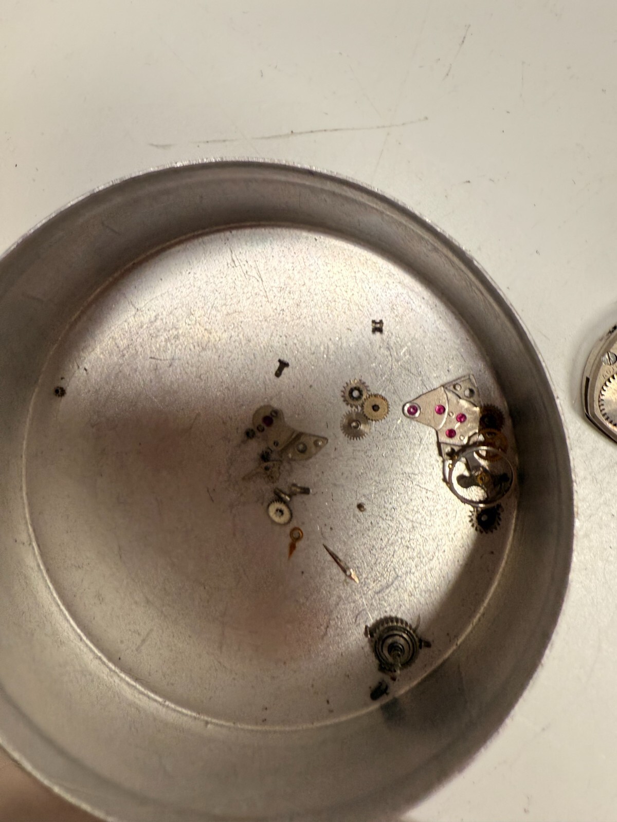 Vintage 1960's 50's Elgin Bulova Ladies Watch Movement PARTS LOT Dial 702 744 Item image 4