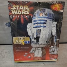 Star Wars Episode I R2D2 Puzz3D 3D Puzzle Electronic Sound 708 Pieces NE... - £23.43 GBP
