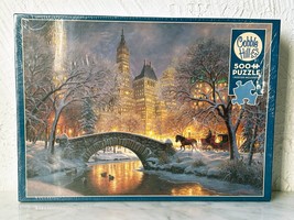 Cobble Hill Winter in the Park 500 Piece Puzzle NEW Sealed - $18.95