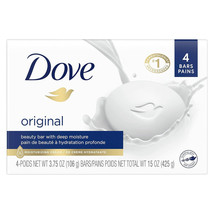 Dove Beauty Bar Gentle Skin Cleanser Moisturizing  4 bars - $270.54 MXN