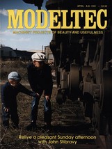 MODELTEC Magazine April 1991 Railroading Machinist Projects 1849 Steam E... - £7.75 GBP