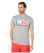 The North Face Americana Tri-Blend Short Sleeve Tee in TNF Grey Heather-... - £16.51 GBP
