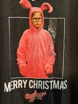 NWT - A Christmas Story Merry Christmas Pink PJ&#39;s Image Adult Size L SS Tee - £13.42 GBP