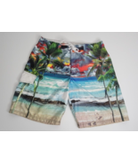 Ocean Pacific OP Mens Swim Trunks Board Shorts Size 36 Pocket Scenic Beach - £15.74 GBP