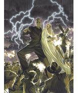 Alex Ross SIGNED Universal Monster Sideshow Art Print Frankenstein / Epi... - $7,463.63 MXN