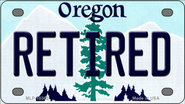 Retired Oregon Novelty Mini Metal License Plate Tag - $14.95