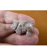 (Y-PIG-503a) little 1&quot; Amethyst crystal PIG pigs gemstone FIGURINE pigle... - €7,40 EUR