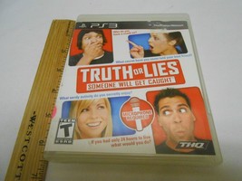 Play Station 3 Truth or Lies Video Game rated T Teen tested w/ manual PS3 - £5.95 GBP
