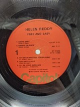 Helen Reddy Free And Easy Vinyl Record - $185.23 MXN