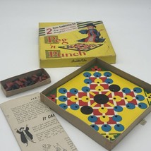 Built Rite Peg &#39;N Punch Board Game Vintage 1951 - $11.48