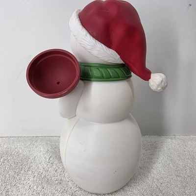 Hallmark Animated Singing Talking Jolly In The John Snowman Bathroom VIDEO Item image 5