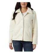 32 Degrees Womens Jacket Cream Fleece Pockets Button-Front Soft Cozy - $734.66 MXN