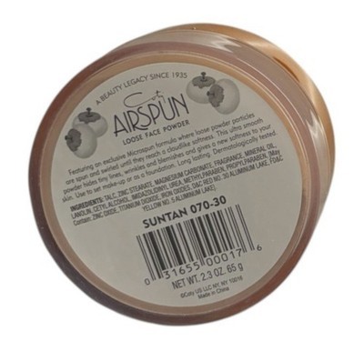 Coty Airspun Loose Face Powder SUNTAN 070-30 Original Formula 2.3 oz Item image 3