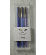 NOTED by Post-it 3 pack Felt Tip Pens - Blue, Lilac, Lavender 3M New In ... - $16.68 CAD