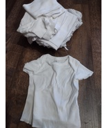 LOT of 18 Infant T-Shirts, various sizes NEW / White - £15.28 GBP