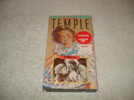 Shirley Temple Dimples VHS Movie 1988 unused - £19.77 GBP