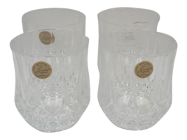 Vintage French Crystal Rock Glasses-Set of Four - £47.79 GBP