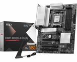 MSI PRO B850-P WiFi Motherboard, ATX - Supports AMD Ryzen 9000/8000 / 70... - $298.06