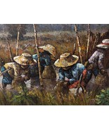 LO HING KWOK,  aka. WAI MING - OIL PAINTING  - $13,209.76 MXN