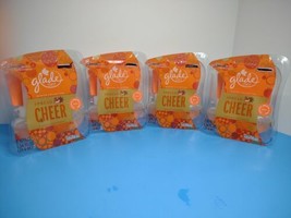 4 Packs Glade Plugins Refills Spread Cheer Amber Bergamot 8 Total Refills (c) - £26.89 GBP