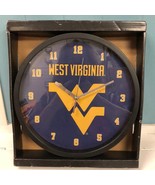 WV West Virginia Mountaineers - Dimension Wall Clock The Memory Company - £33.13 GBP