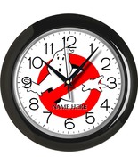 10 inch Kids Ghost wall clock, Boo ! it&#39;s personalised for free also, &amp; ... - $16.32