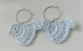 Crochet Bird Earrings / Bird Earrings / Handmade Bird Earrings - £7.97 GBP