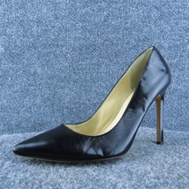 Ivanka Trump  Women Pump Heel Shoes Black Leather Size 8 Medium - £19.39 GBP