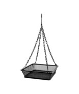 Heavy Duty Black Iron Mesh Bird Feeder Seed Tray with Easy to Hang Chain - $86.49