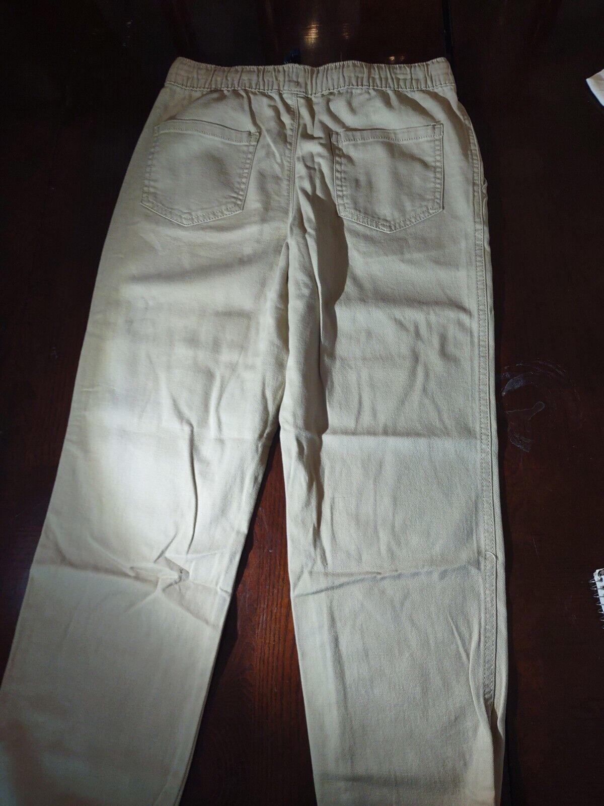 Arizona Flex Jogger Boys Size Medium 10 12 Khaki Pants Brand New SHIPS N 24 HOUR