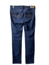Abercrombie &amp; Fitch Jeans Womens Size 4S 27 x 31 Skinny Dark Blue Wash - $14.86