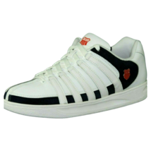 K-Swiss RAMLIOT Boys Shoes 81038187 Sneakers White Blue Leather Classic Sz 5.5 Y - £30.51 GBP