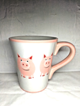 Sonoma Pigs &quot;Piggy&quot; Mug  Life Style Adorable! Small Chip  See details  F... - $12.72