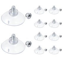 10 Pieces Suction Cups 4.4 cm/ 1.73 Inch Diameter Suction Cup Screw 0.39... - £19.65 GBP