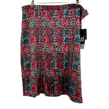 Marc Jacobs Silk Floral Pleated Skirt Size 8 New - £42.70 GBP