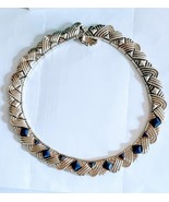 Authenticity Guarantee

Tiffany &Co Lapis Lazuli Rare Vintage Necklace 18K Go... - $4,738.13