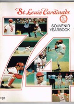 1974 MLB Detroit Tigers Yearbook Baseball Lou Brock Bob Gibson Joe Torre - £48.60 GBP