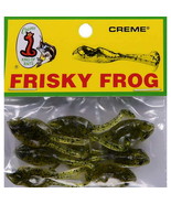 Creme 1.5&quot; Frisky Frog Lure 7pk, Watermelon/Pearl | PTF522 - $10.21 CAD