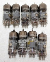 9- Vintage Mullard IEC 6BX6 EF80 Audio Valve Vacuum Tubes ~ Test Good - $99.99