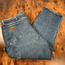 Wrangler Riggs FR CAT 2 2112 Fire Flame Resistant Blue Jeans Mens 48X28 - $24.75