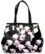 Reaction Kenneth Cole Tulip Tree Floral PVC Tote Bag 15 x 11 x 6.5 inch - $52.48 CAD